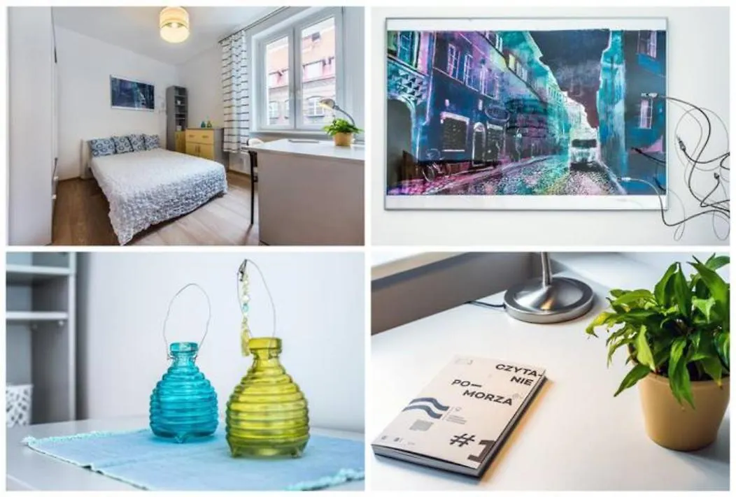 Citystay Kotwicznikow Gdansk Apartament Z Pieknym Widokiem Na Rzeke Motlawe 0*,